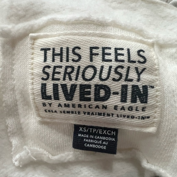 AE Big Hug Oversized Notch Neck Hoodie - X-Small - NWOT - Picture 3 of 8